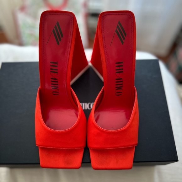 THE ATTICO Satin Devon Mule - Picture 5 of 6